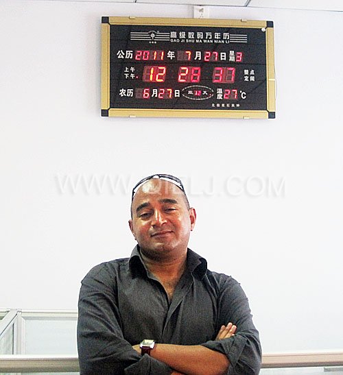 2011年7月25日，外國友人參觀考察我公司！明經(jīng)理等接待并陪同參觀！(圖3)